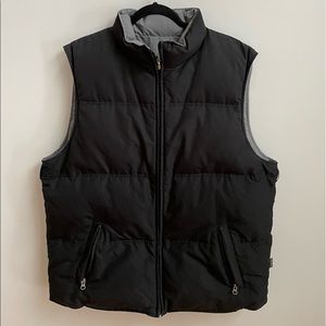 Eddie Bauer reversible goose down vest